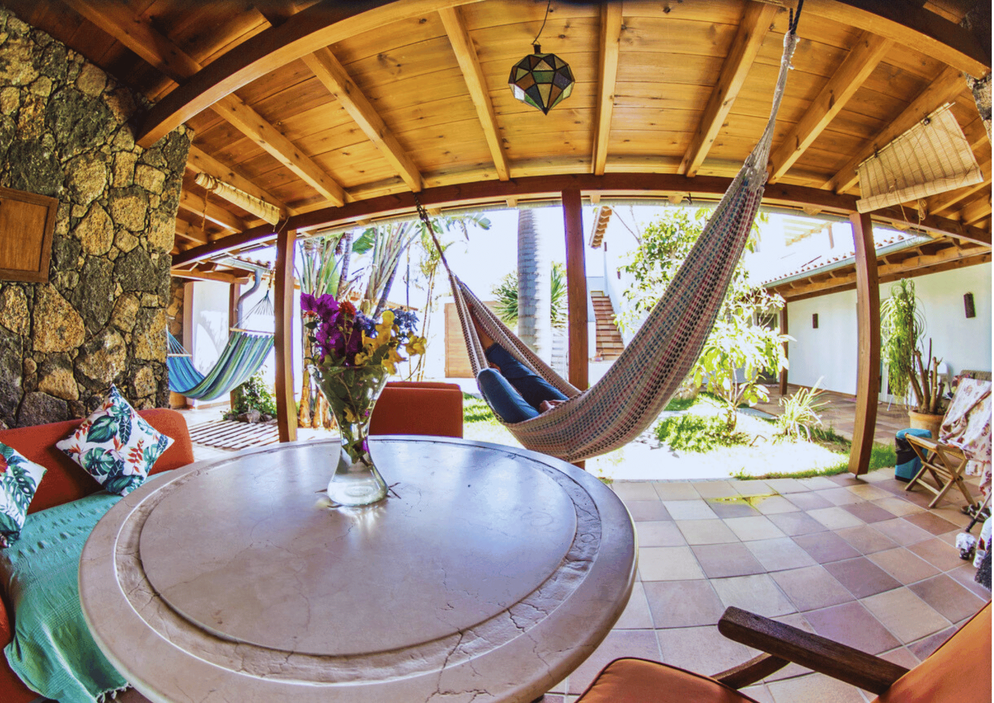 Familie Yoga Retreat Spanje Zwembad