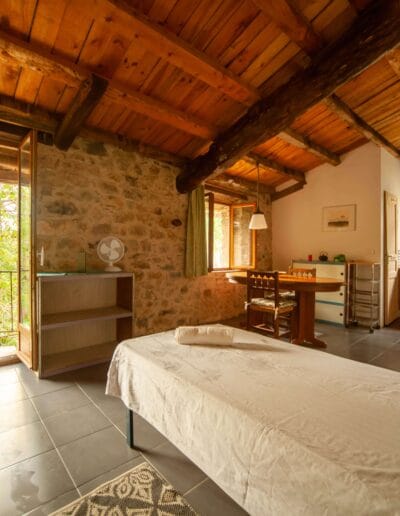 Slaapkamer blokhut Slaapkamer blokhut