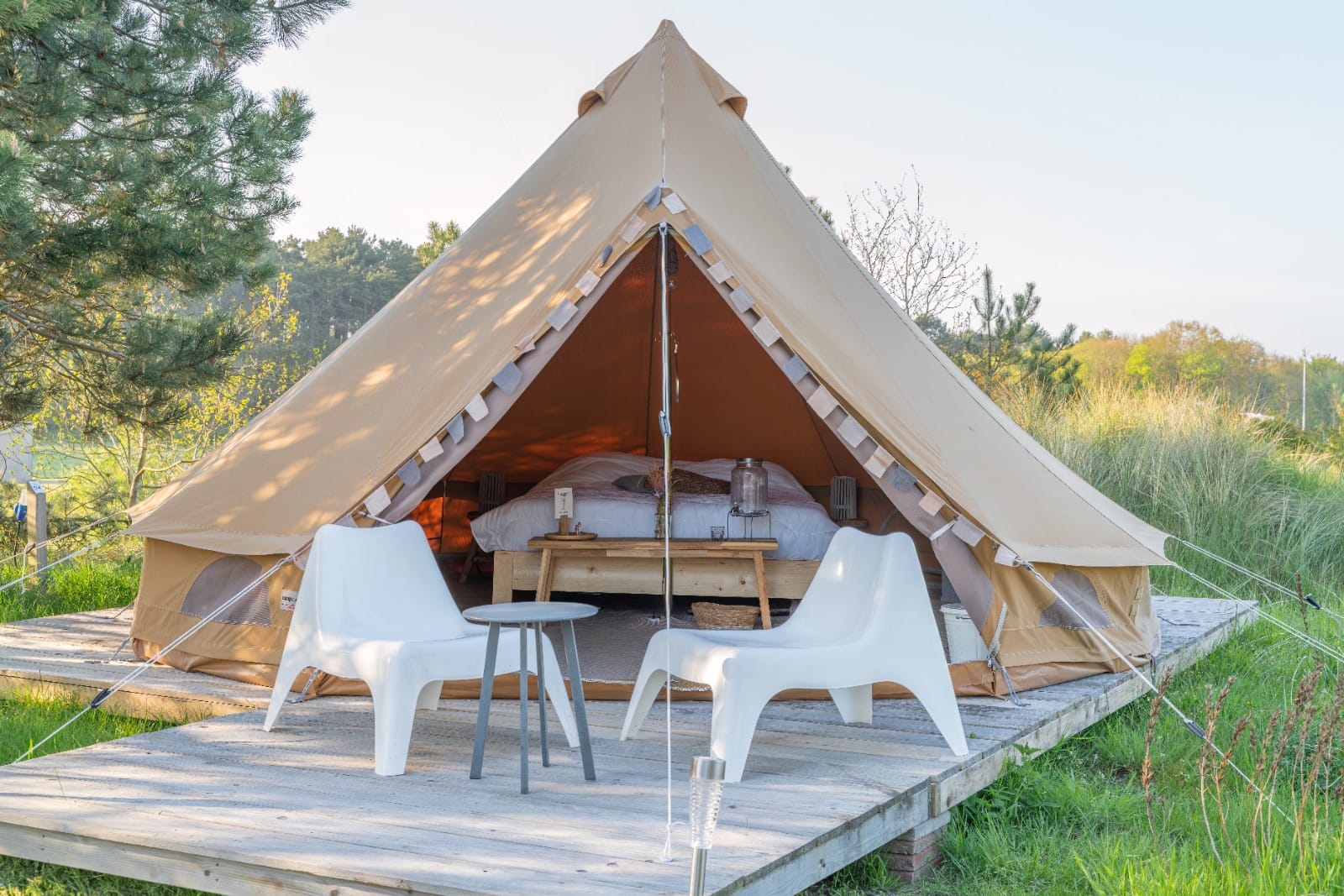 Mindful Yoga & Relax Retreat Ameland - bell tent