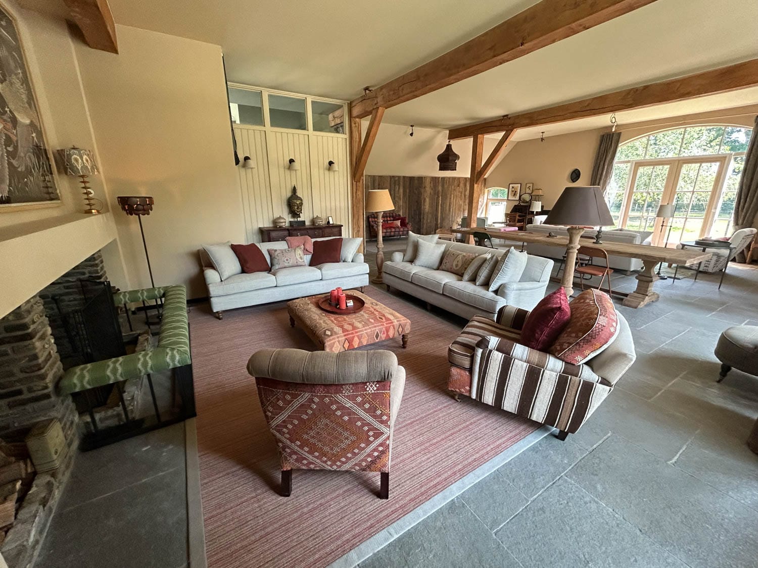 Oud & Nieuw Yoga Retreat Overijssel - woonkamer