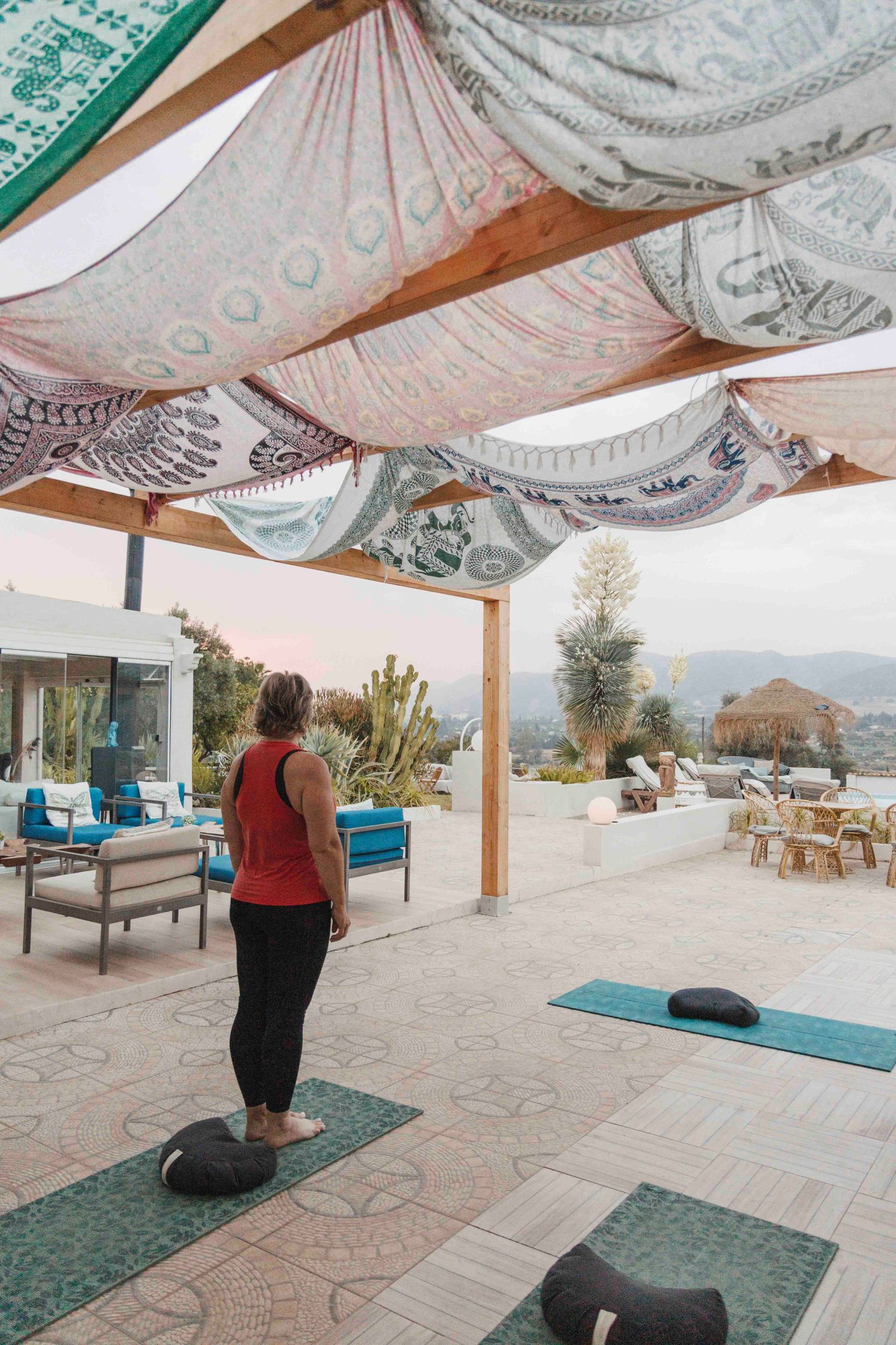 Yoga & Ayurveda Retreat Spanje - yoga Yoga zwembad